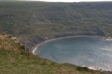 Chapman's Pool.
The climb we didn't go for.