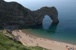 The Durdle Door.